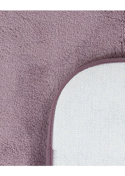 Carol 2'li Banyo Paspası - Koyu Mürdüm - 50x80 Cm modelleri