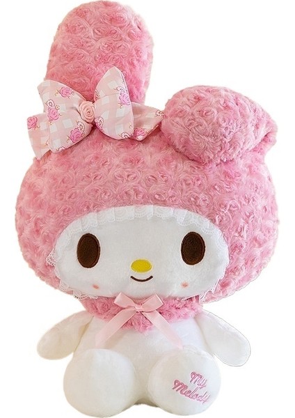 Gül Hello Kitty Bebek Hello Kitty Melodi Bebek Peluş Oyuncak Kt Kız Doğum Günü Hediyesi 45CM (Yurt Dışından)