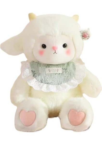 35CM Kuzu Bebek Çocuk Peluş Oyuncak Bez Bebek Bebek Sevimli Saç Oturma Odası Dekorasyon Hediye (Yurt Dışından) fiyatları