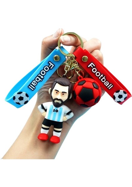 Futbolcu Çocuk Anahtarlık Çanta Kolye Anahtarlık Araba Anahtarlığı (Yurt Dışından) fiyatları