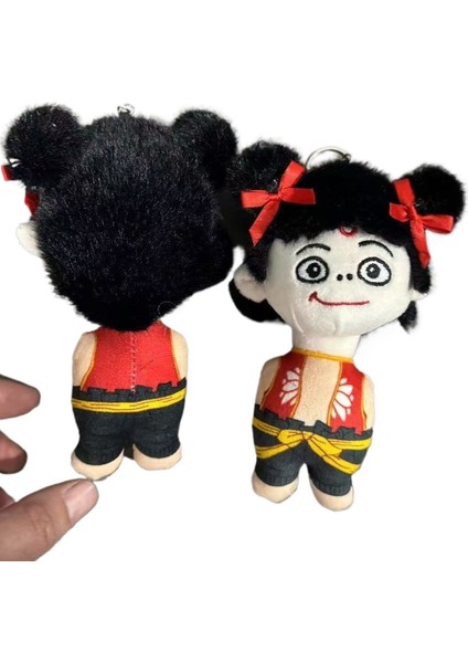 Nezha Peluş Kolye Çanta Dekorasyonu Sırt Çantası Dekorasyonu Peluş Kolye (Yurt Dışından) fiyatları