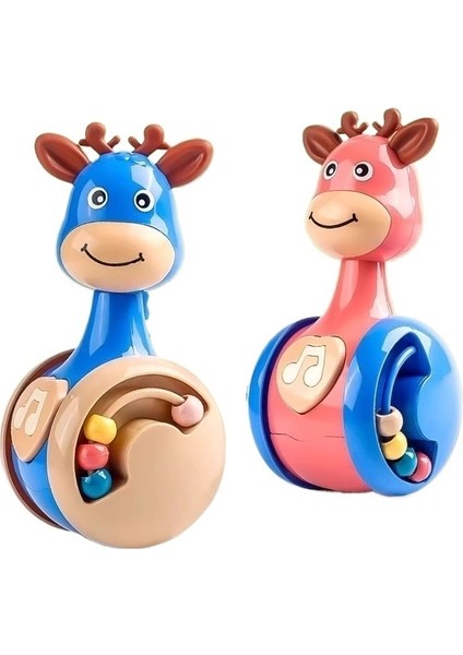 Kayan Geyik Tumbler Bebek Sakinleştirici Erken Eğitici Oyuncak (Yurt Dışından) fiyatları