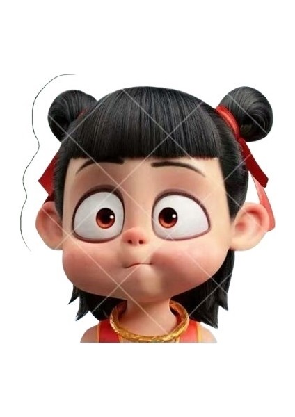 Nezha Anime Akrilik Anahtarlık Kolye Okul Çantası Kolye (Yurt Dışından)
