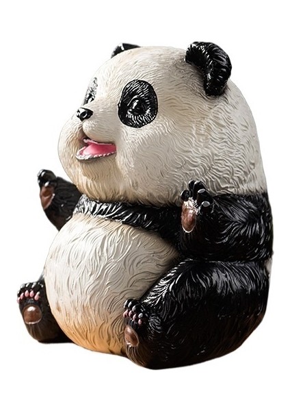 Sevimli Panda Hayvan Süsleri Reçine El Sanatları Ofis Masaüstü (Yurt Dışından) modelleri