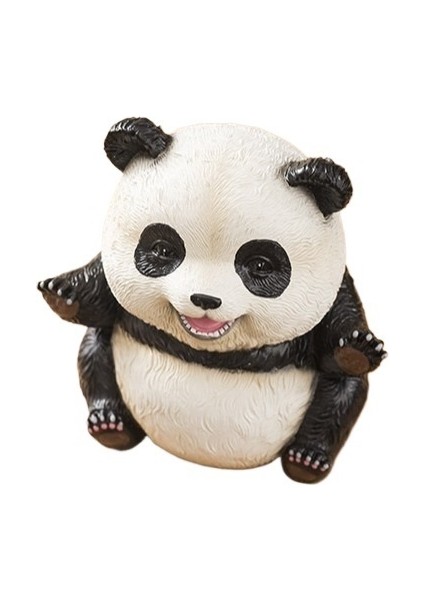 Sevimli Panda Hayvan Süsleri Reçine El Sanatları Ofis Masaüstü (Yurt Dışından) fırsatları