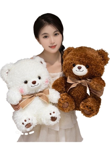 2 Sevimli Çift Ayı Peluş Oyuncaklar Teddy Ayı Bebek Çocuk Bebek Kız Doğum Günü Hediyesi (Yurt Dışından) fiyatları