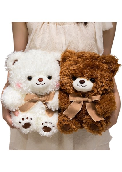 2 Sevimli Çift Ayı Peluş Oyuncaklar Teddy Ayı Bebek Çocuk Bebek Kız Doğum Günü Hediyesi (Yurt Dışından) modelleri