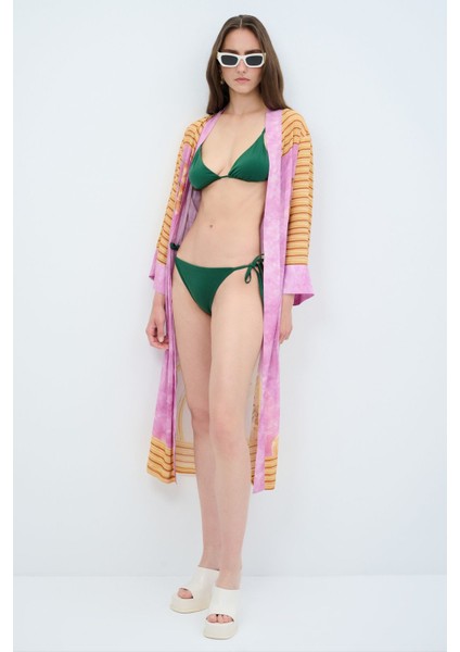 Desenli Kimono modelleri