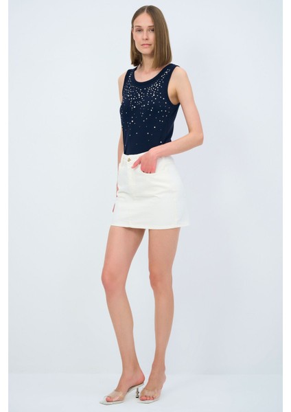 Mini Denim Etek modelleri