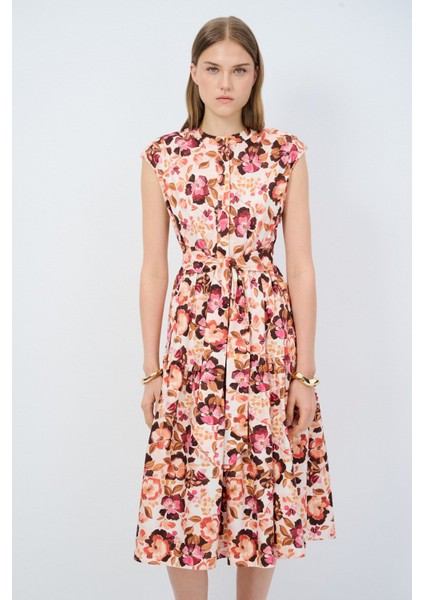 Desenli Uzun Elbise fiyatları