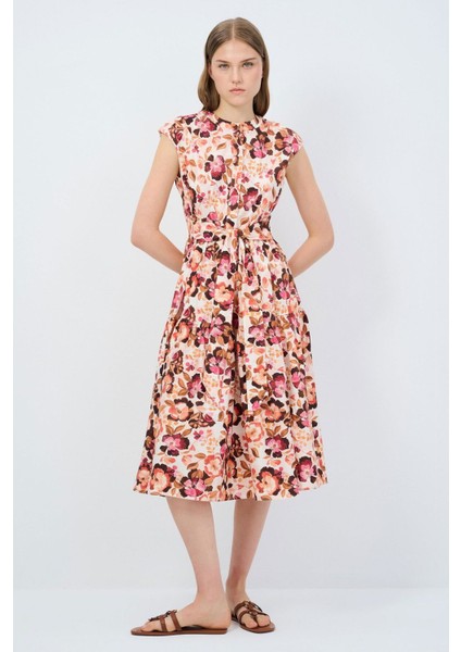 Desenli Uzun Elbise fırsatları