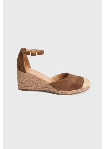Süet Espadril Sandalet