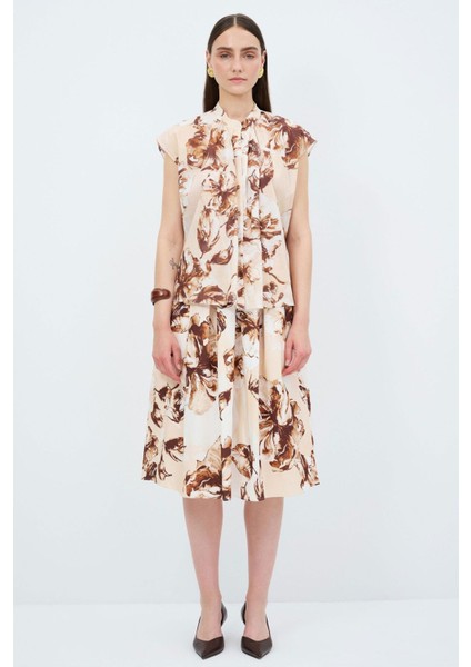 Desenli Etek modelleri