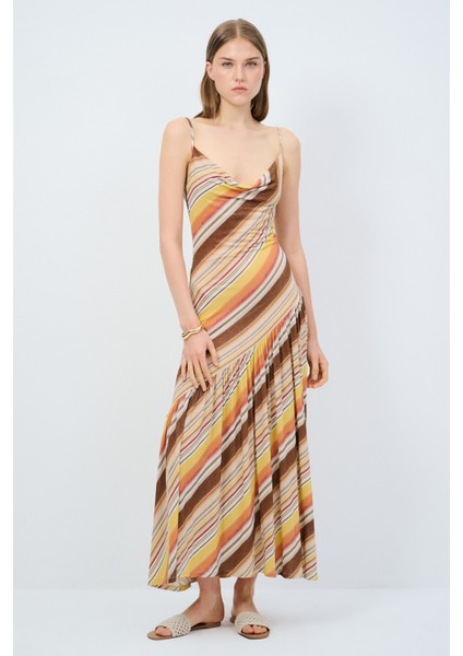 Askılı Örme Elbise