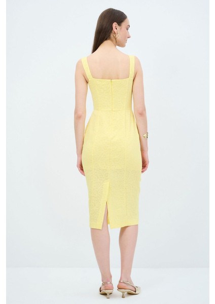 Askılı Jakar Elbise indirimleri