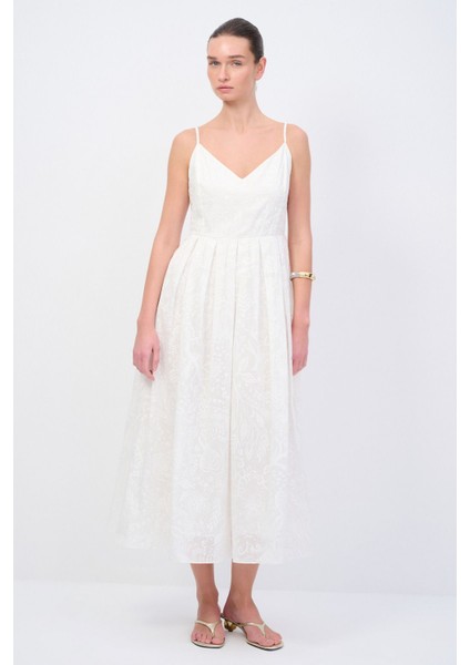 Moda Tutkusu Askılı Elbise