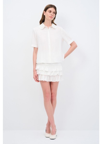 Şerit Detay Yakalı Gömlek fiyatları