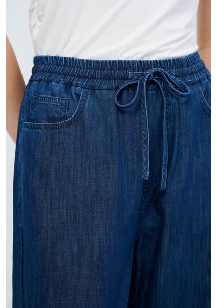 Bol Paça Denim Pantolon fırsatları