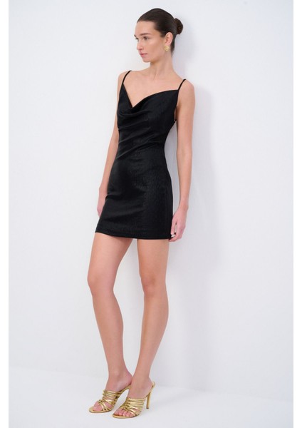Moda Tutkusu Jakar Örme Elbise