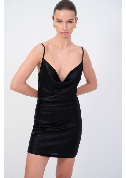 Moda Tutkusu Jakar Örme Elbise
