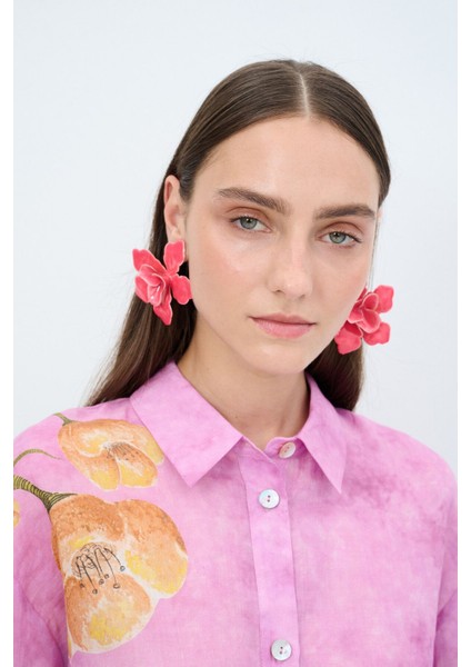 Desenli Keten Gömlek fiyatları