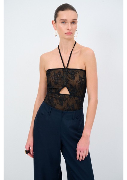 Moda Tutkusu Dantel Body