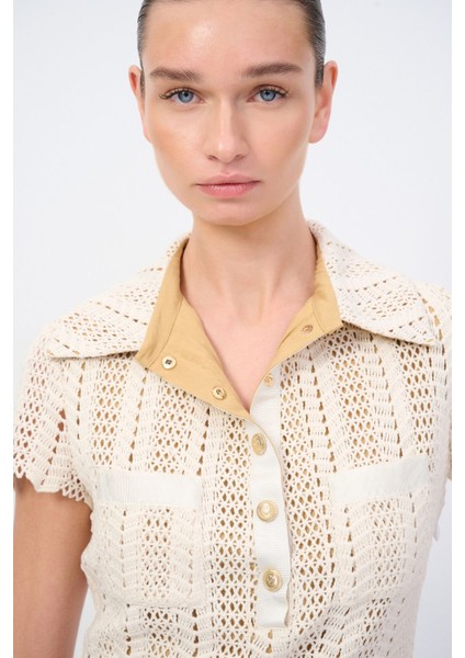 Moda Tutkusu Cep Detaylı Dantel Elbise modelleri