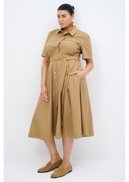 Poplin Gömlek Elbise indirimleri