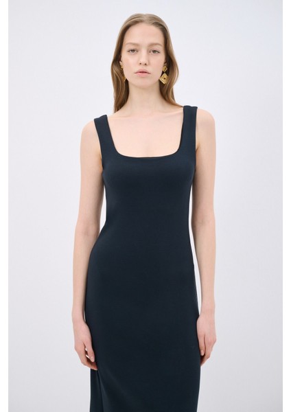 Kolsuz Örme Uzun Elbise indirimleri