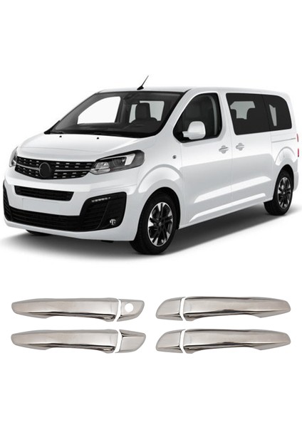 Opel Zafira Life Uyumlu 2019 ve Üzeri Krom Kapı Kolu 4 Kapı Paslanmaz Çelik fiyatları