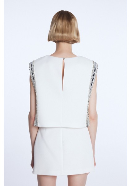 Mert Aslan Taş Detaylı Bluz indirimleri