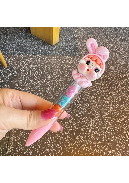 Crybaby × Uçan Küçük Polis Jel Kalemi Ins Siyah Sevimli Yama Hızlı Kalem Yüksek Güzel Güzel Su Kalemi Öğrenci Ofis Kırtasiye Hediye Kol: 2 (Yurt Dışından)