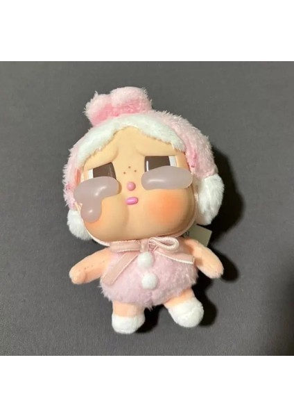 Popmart Crybaby Gözyaşları Fabrika Kutusu Serisi Eğlenceli Peluş Oyuncak Backpack Kolye Bebek Yaratıcı Anahtarlık Gizem Kutusu Çevresel Hediye Rolor: Ağlama Tavşan Oppbag (Yurt Dışından)