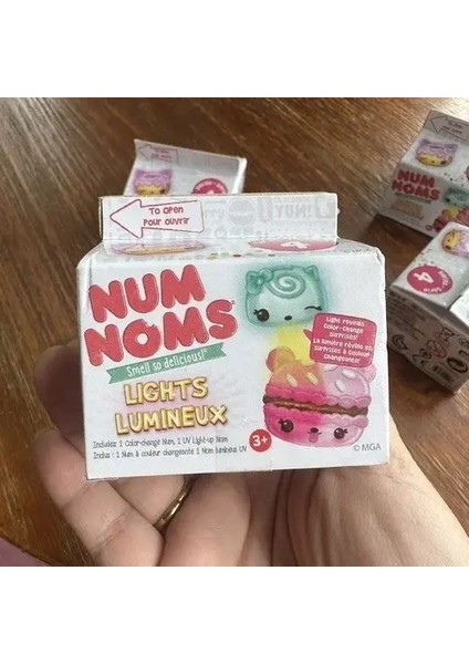 Numnoms Lipgloss Damgası Kokusu Çok Lezzetli Kutu Bebek Hediyeleri Oyuncak Modeli Anime Figürleri Süsler Toplayın (Yurt Dışından)