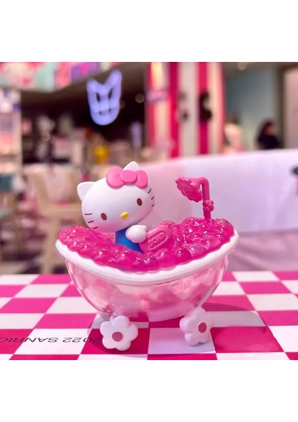 Melody Bath Serisi Kutu Kuromi Yukigaya Sevimli Figürinler Doğum Günü Hediyeleri ve Masaüstü Dekorasyonları Olarak Mevcut (Yurt Dışından)