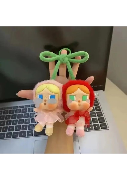 Yeni Crybaby Seni Seviyorum Kiraz Çok Seri Moda Asılı Kartı Sevimli Peluş Bebek Kolye Çanta Yüksek Kaliteli Çoğaltma Anahtarlık Hayranları Hediye Color: Opp Çanta (Yurt Dışından)
