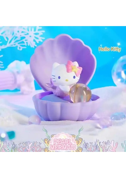 Orijinal Sanrio Mermaid Shell Serisi Kutu Kuromi Hellokitty Melody Kawaii Model Gizem Kutusu Küçük Ikiz Yıldız Özelleştirilmiş Hediye Renk: Onaylamak Için Açık (Yurt Dışından)