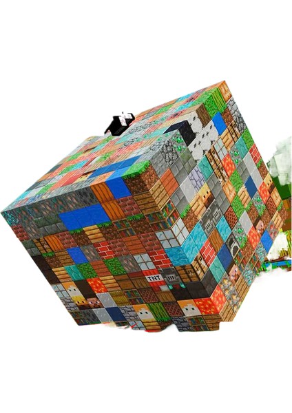 Minecraft Manyetik Kare Yapı Taşı Mıknatıs Tam Set (Yurt Dışından)
