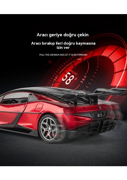 1 Ila 32 Alaşımlı Araba Modeli U9 Spor Araba Süsleme Oyuncak (Yurt Dışından) fırsatları