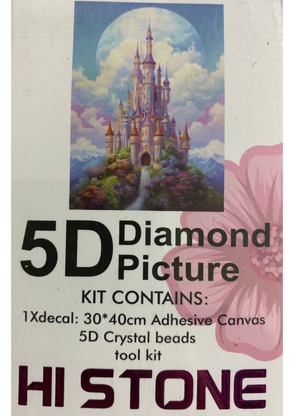 5d Yapışan Boncuk Goblen Mozaik Tablo Pano 30*40 cm 86805