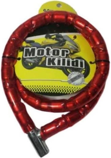 Istoç Türk 18MM Süperkalın 100CM Motorsiklet Kilit Çelik Blok Bağlantı Sağlam Gladyatör Bisiklet-Motor Kilidi fiyatları