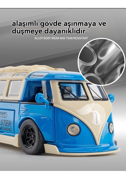 1 Ila 32 Zhongyuanxin T1 Otobüs Alaşımı Araba Modeli (Yurt Dışından) modelleri