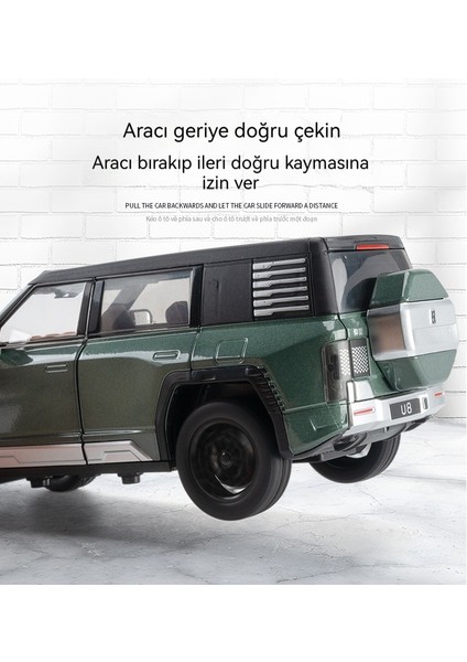 1 Ila 24 U8 Alaşımlı Otomobil Modeli Süsleri (Yurt Dışından) fiyatları
