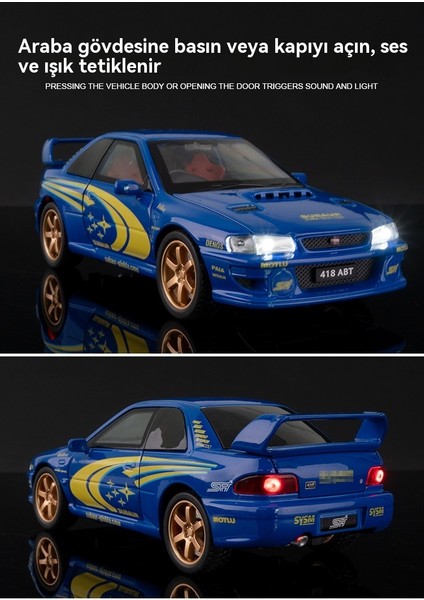 1 Ila 32 Pterler Ralli Versiyonu Alaşımlı Spor Otomobil Modeli (Yurt Dışından) fırsatları