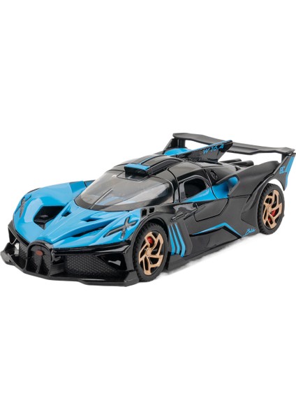1 Ila 32 Bugatti Ateş Meteor Alaşımlı Spor Araba Modeli (Yurt Dışından)