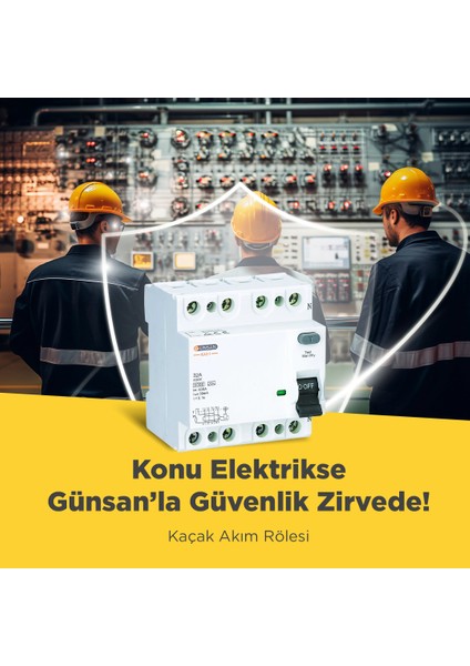 Valta Kaçak Akım Rölesi AC Tip 6kA 30mA 32A 3 Kutup + Nötr modelleri