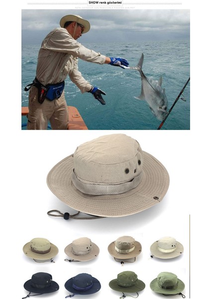 Açık Dağcılık Balıkçılık Benny Şapka Balıkçı Şapka Gündelik Orman Yürüyüş Şapkası Kadın (Yurt Dışından) indirimleri