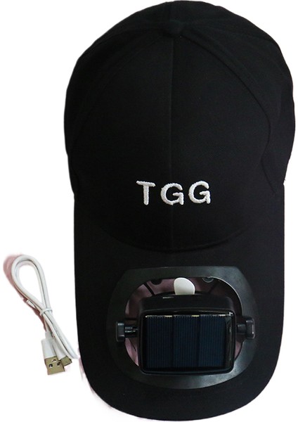 Fan ile Tianzerun Şapka Güneş Şarj Güneş Güneş Koruyucu (Yurt Dışından)