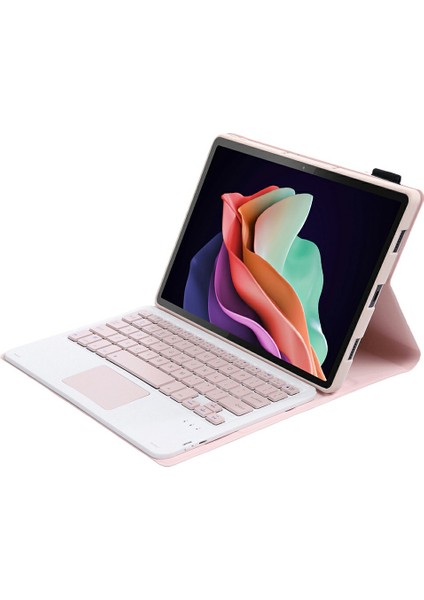 Lenovo Pad Plus / Tab P11 Gen 2 Deri Tablet Kılıfı ve Dokunmatik Yüzeyli Çıkarılabilir Klavye (Yurt Dışından) modelleri