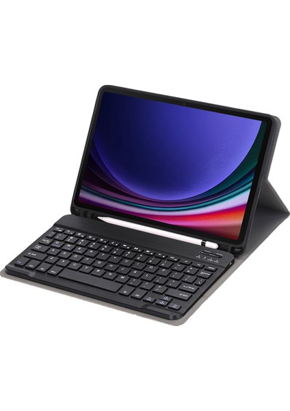 Samsung Galaxy Tab S9 Bluetooth Uyumlu Klavye Koruyucu Kılıf Pu+Tpu Kalem Yuvalı Kapaklı Tablet Kılıfı (Yurt Dışından) fiyatları
